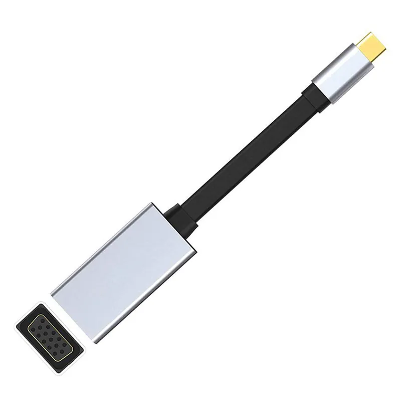Adaptor Type C la VGA Mama 1080P 60HZ Platinet
