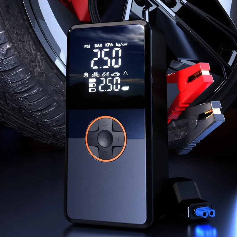 Power Bank Car Jump Starter Compresor Platinet