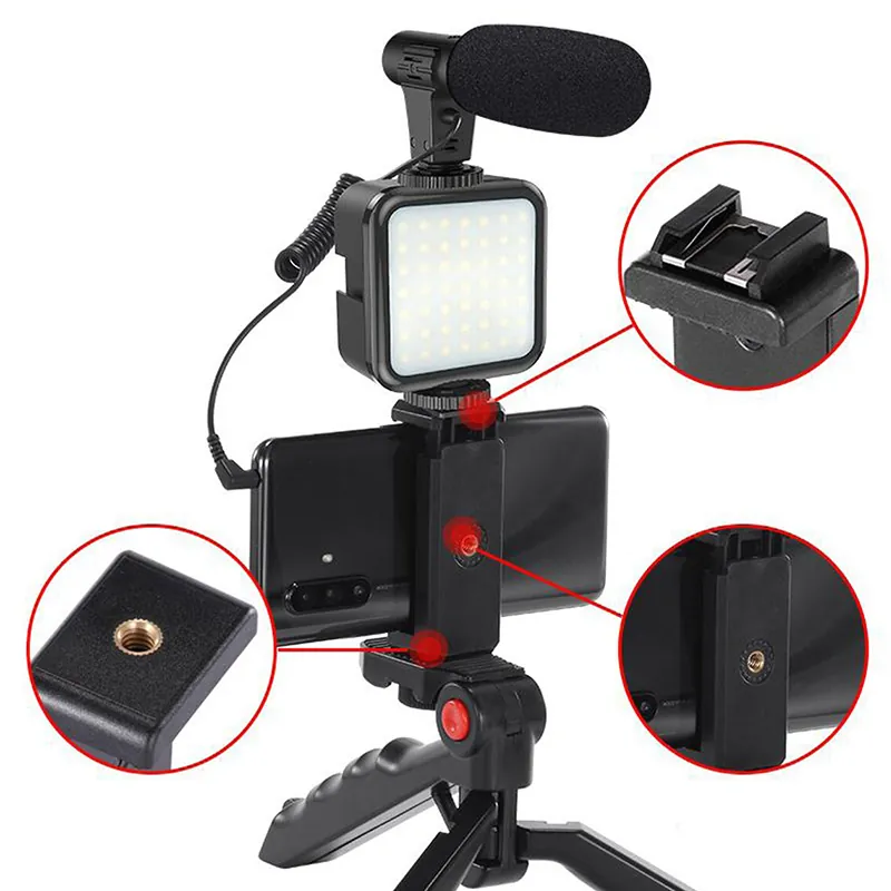 Set Vlogging 4IN1 Platinet