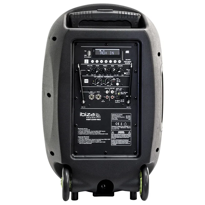 Boxa Portabila 12"/30CM 350W RMS 12/230V USB/MP3
