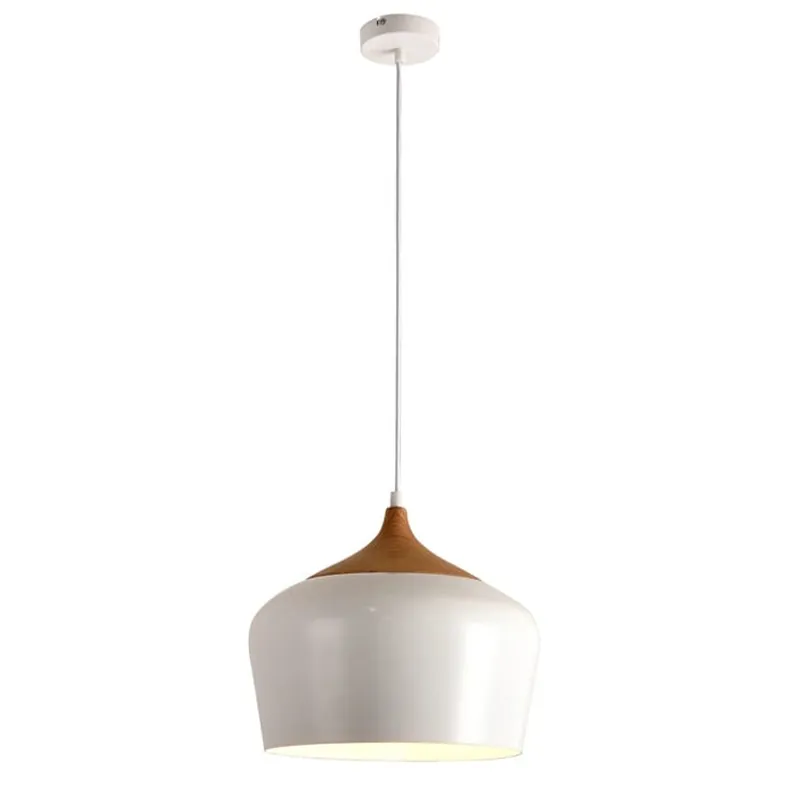 Lustra Alba Lemn E27 35X26 CM Platinet