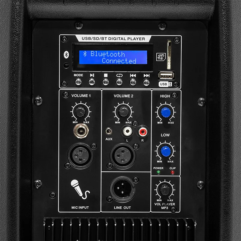 Boxa Activa 15''/38CM 200W RMS cu BT/FM/TWS/USB/SD