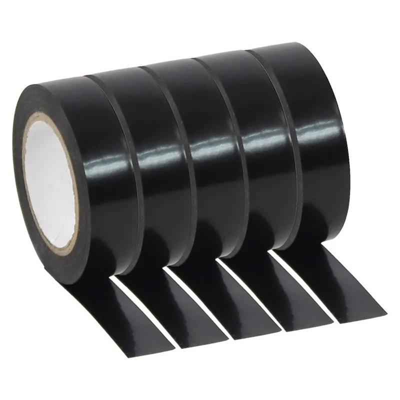 Set 5BUC Banda Izolatoare Neagra 10M X 15MM