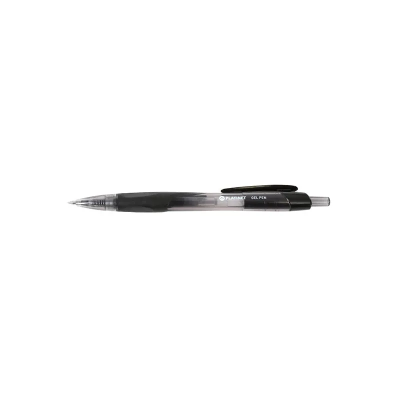 Set 4 Buc Pix Gel Negru 0.7MM Platinet