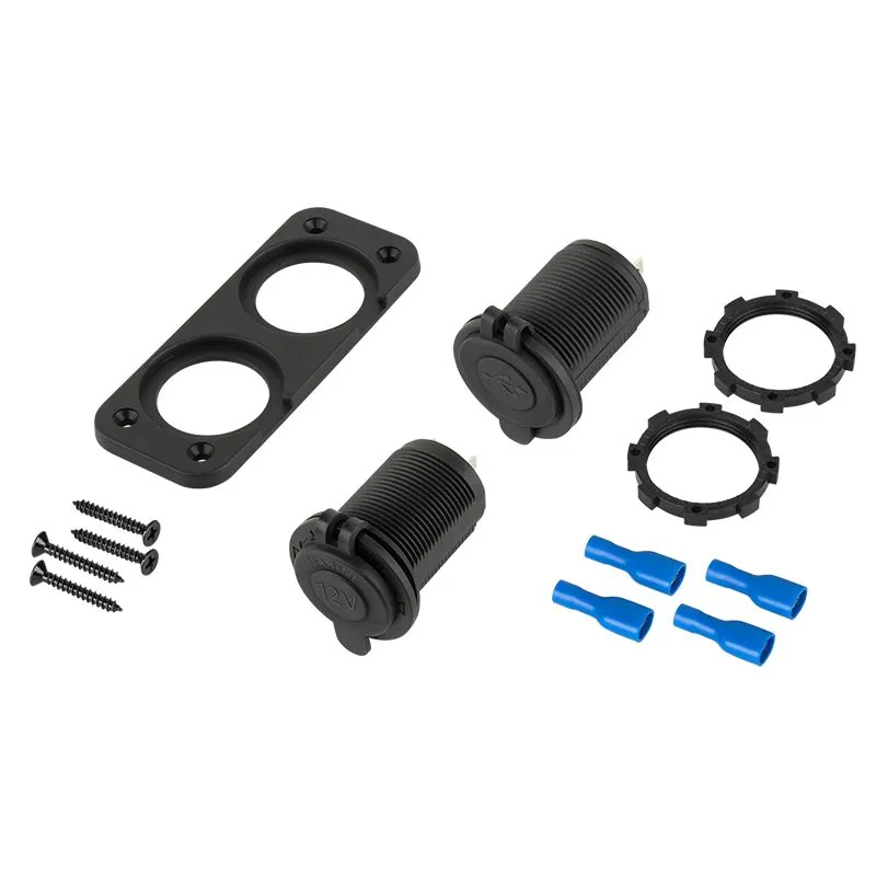 Mufa Montaj Auto Incarcare 2XUSB 3.1A+Bricheta