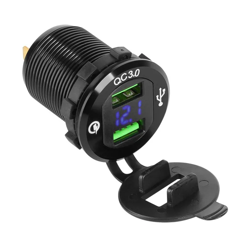 Mufa Montaj Auto Incarcare 2XUSB Quick Charge