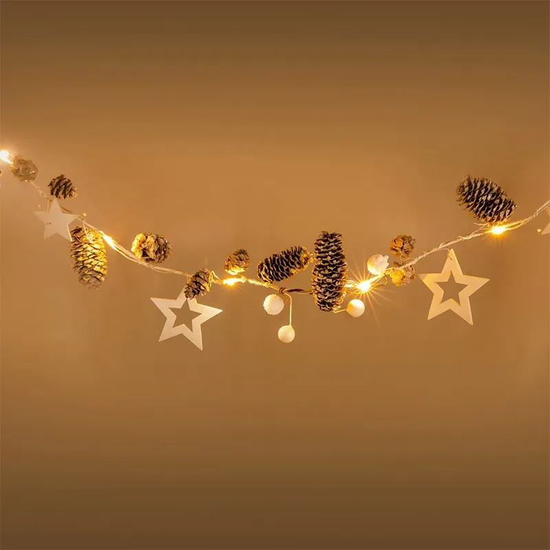 Decoratiune Ghirlanda Alba 30 LED Retlux