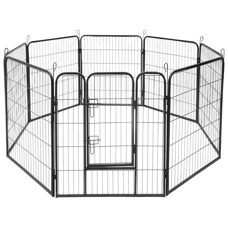 Tarc Modular pentru Caini 8 Panouri 80X100 CM Rebel Ani