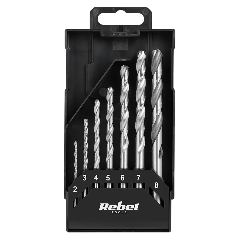 Set 7 Burghie Metal 2-8MM Rebel