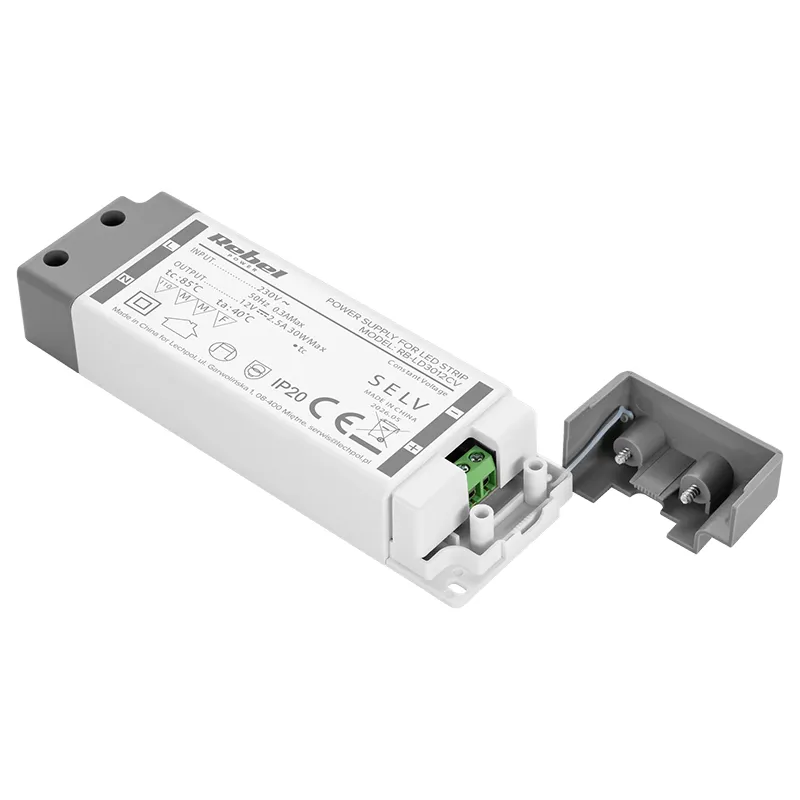 Alimentator Banda LED IP20 12V 2.5A 30W Rebel