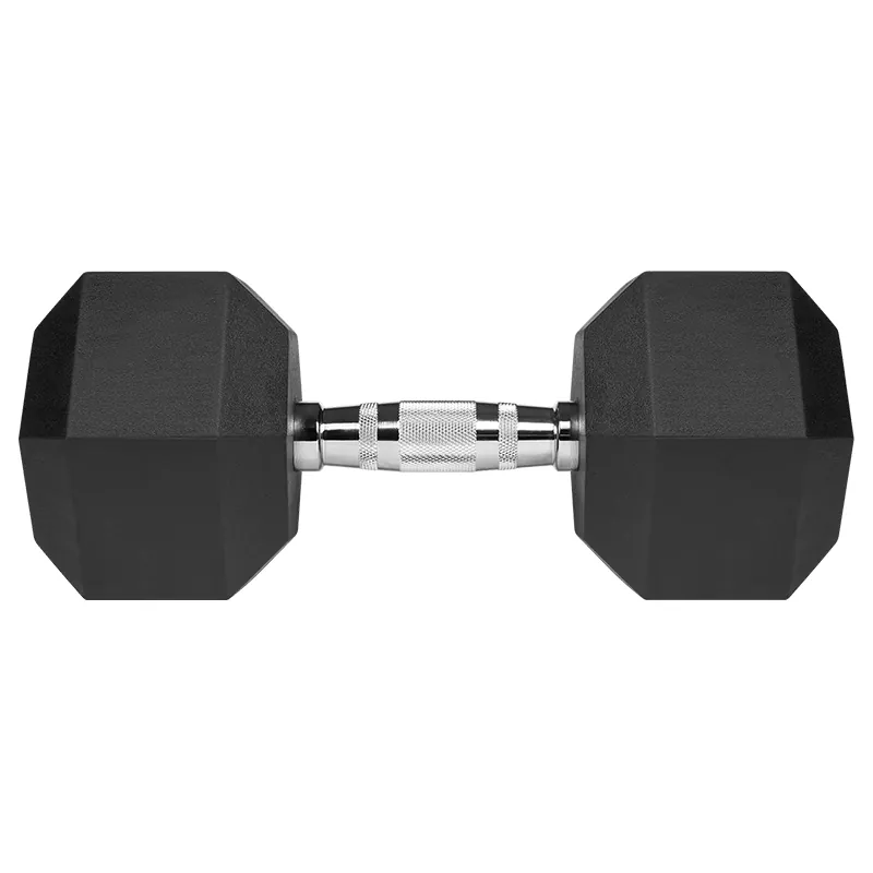 Gantera Dumbbell Hex Fonta Cauciucata 20KG Rebel Active