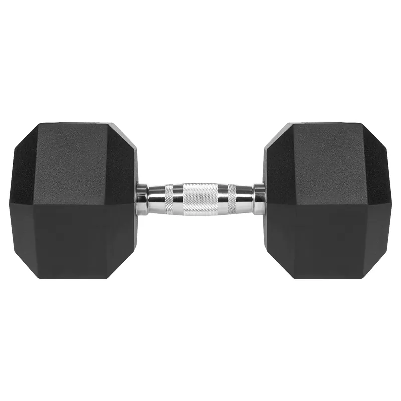 Gantera Dumbbell Hex Fonta Cauciucata 22.5KG Rebel Acti