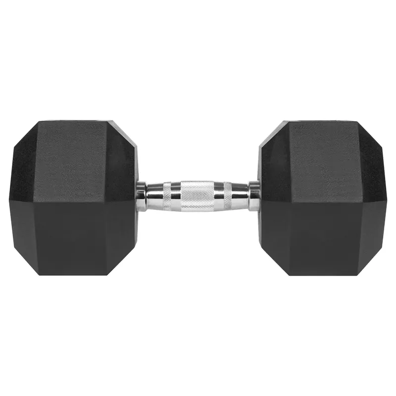 Gantera Dumbbell Hex Fonta Cauciucata 25KG Rebel Active