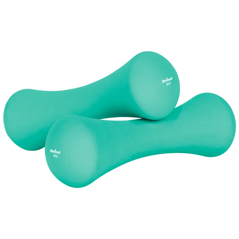 Gantera Fonta Invelis Neopren Set 10 Buc 21KG Rebel Act