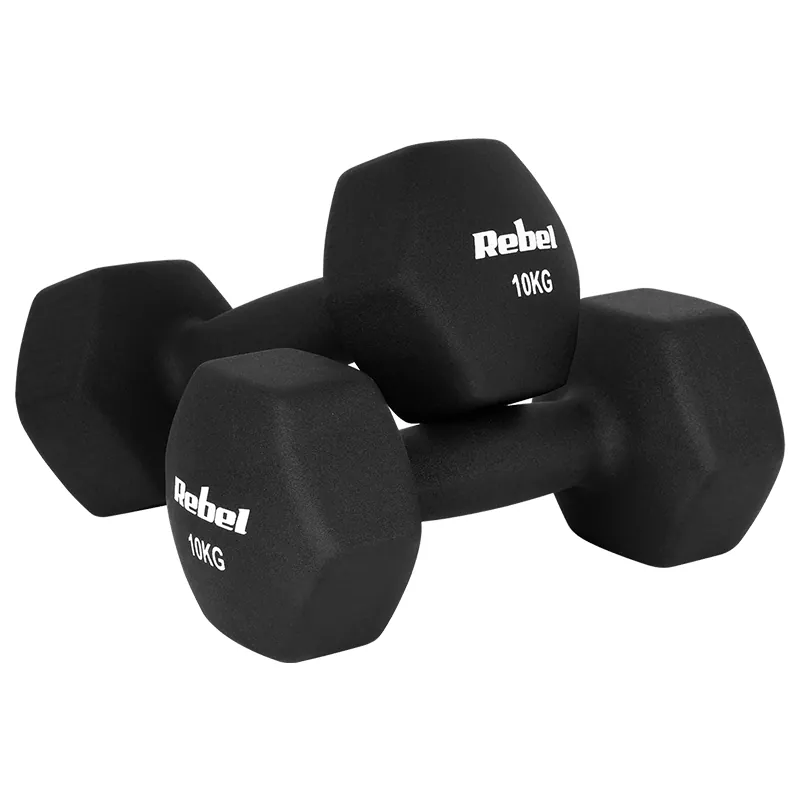 Gantera Fonta Invelis Neopren Hex 2 X 10KG Rebel Active