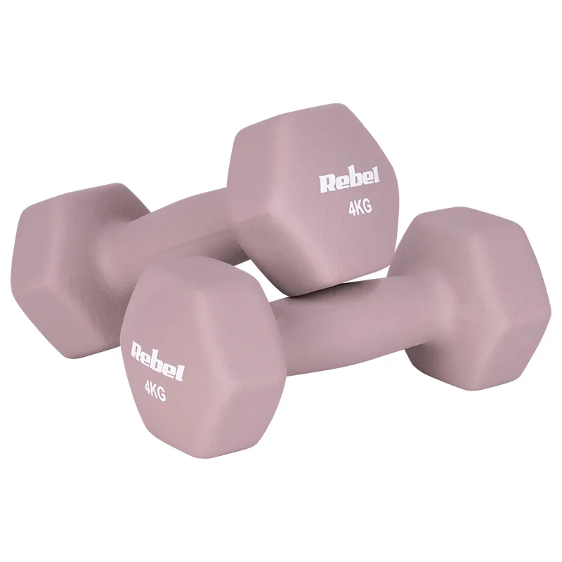 Gantera Fonta Invelis Neopren Hex 2 X 4KG Rebel Active