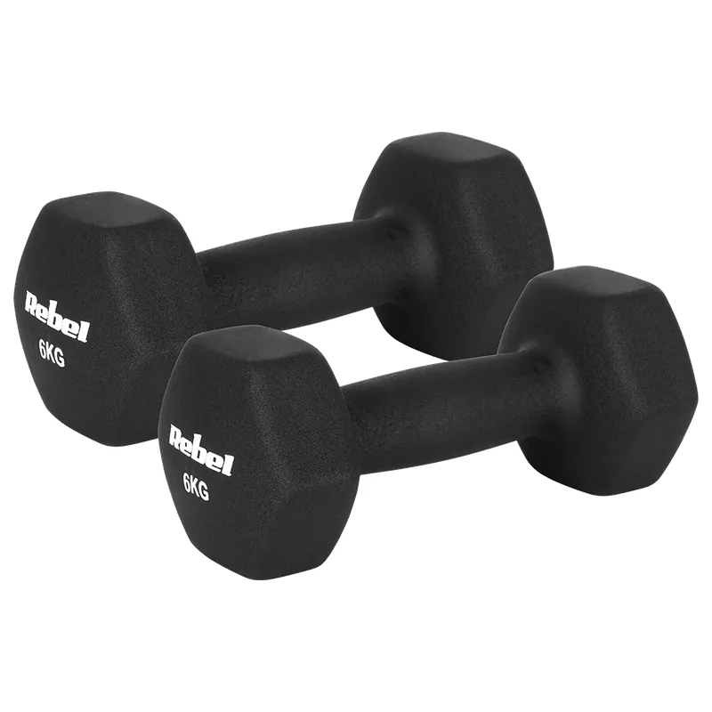 Gantera Fonta Invelis Neopren Hex 2 X 6KG Rebel Active