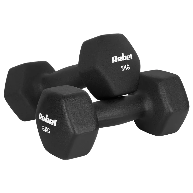 Gantera Fonta Invelis Neopren Hex 2 X 8KG Rebel Active
