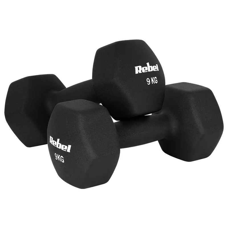 Gantera Fonta Invelis Neopren Hex 2 X 9KG Rebel Active