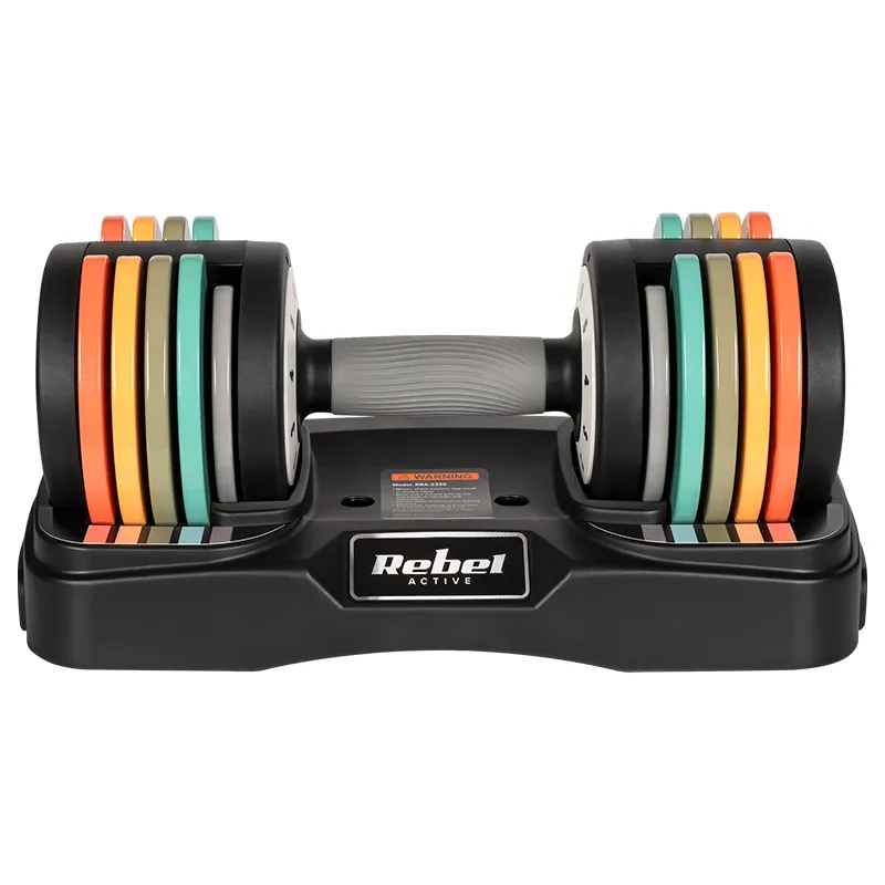 Set 2X Gantera Fonta Reglabila 1KG 2X10KG Rebel Active