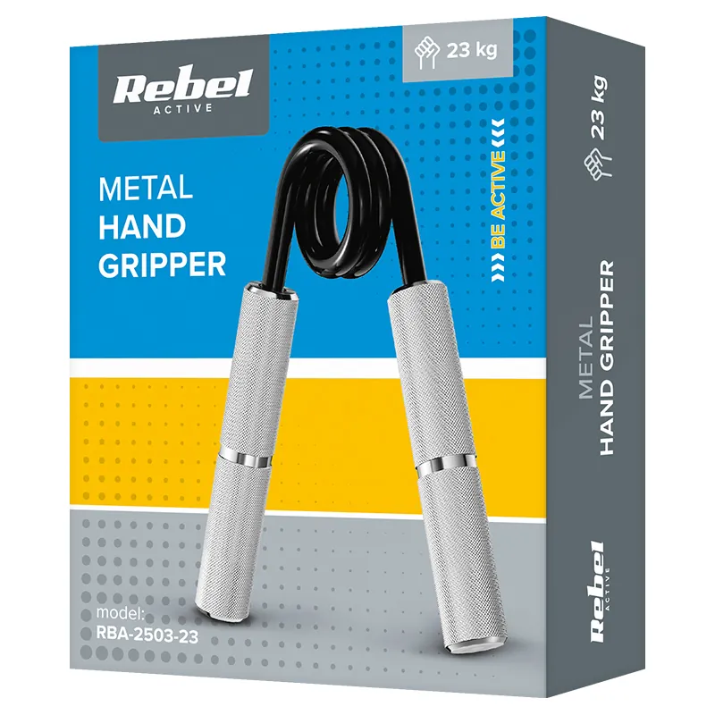 Extensor Metalic Hand Gripper 23KG Rebel Active