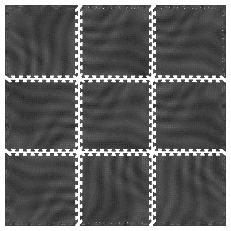 Saltea Fitness Puzzle 9 Piese 60X60CM Rebel Active