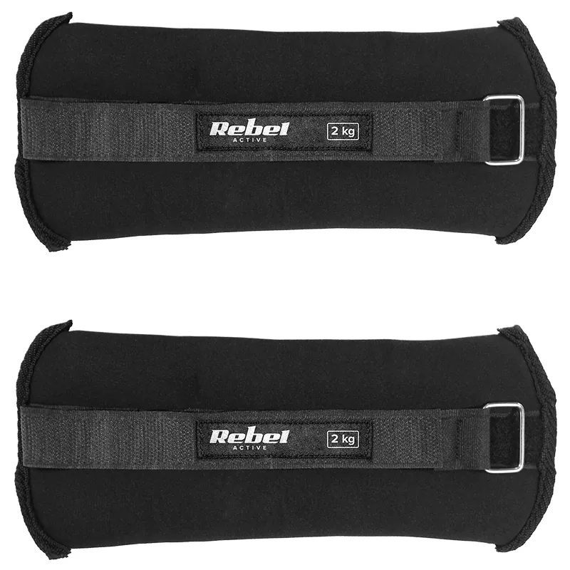Set 2 Greutati Incheietura 2X2KG Rebel Active