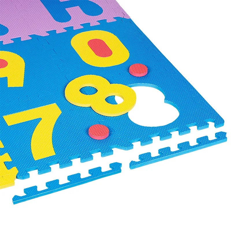 Covoras Educativ Puzzle 180X180CM Alfabet Rebel