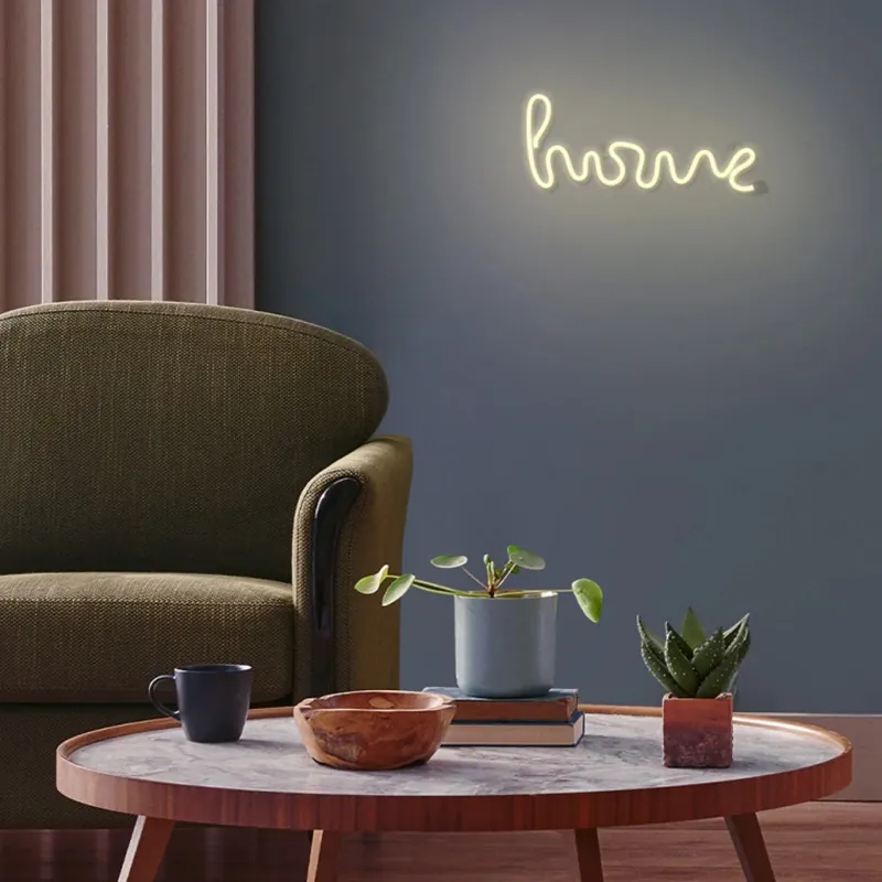Lampa LED Model Home Alb Cald
