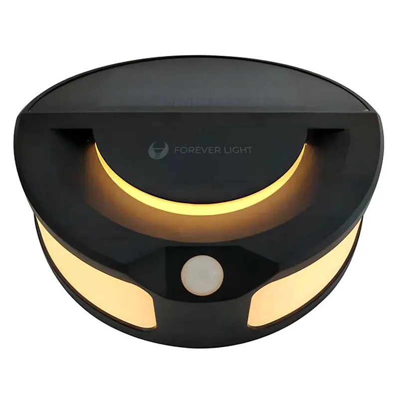 Lampa LED 3000K cu Incarcare Solara si Senzor de Miscare 6W 300LM