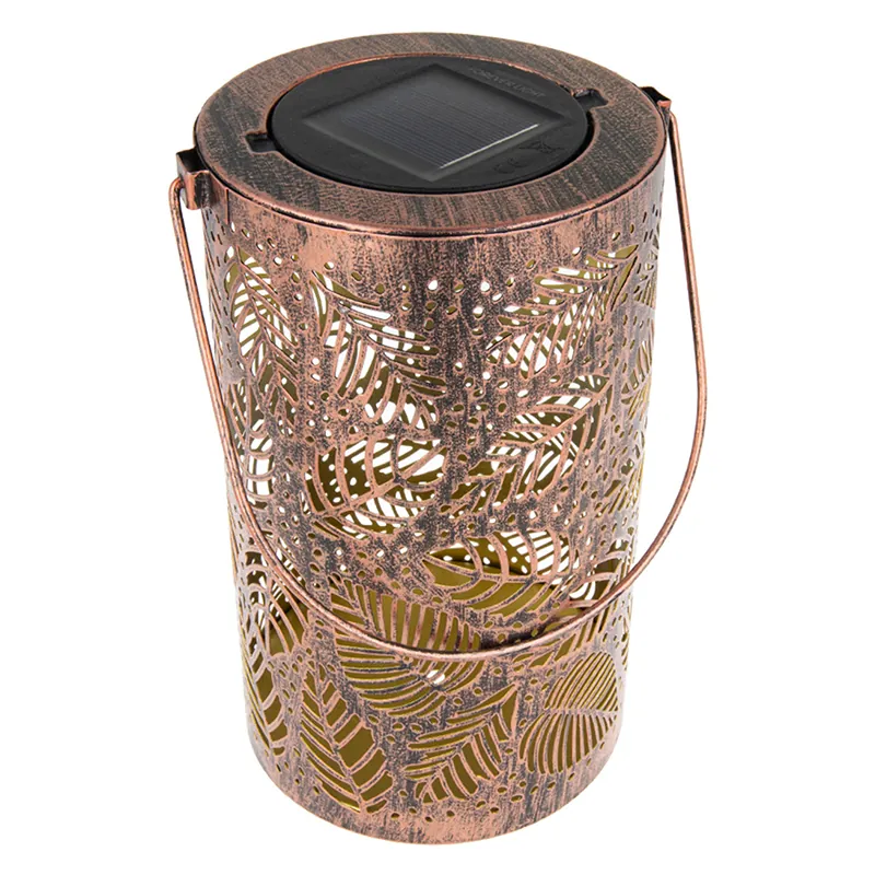 Lampa LED cu Incarcare Solara 3000K Maroccan Leaves