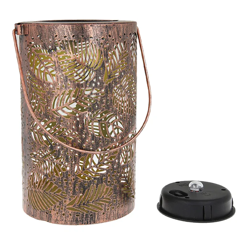Lampa LED cu Incarcare Solara 3000K Maroccan Leaves