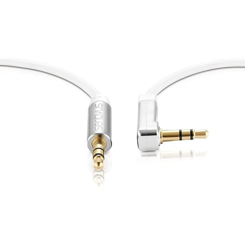 Cablu Audio 3.5 Tata - Tata 2.0M 90 Sentivus