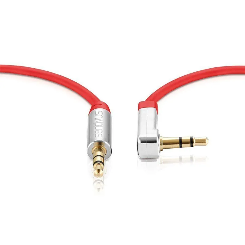 Cablu Audio 3.5 Tata - Tata 2.0M 90 Sentivus