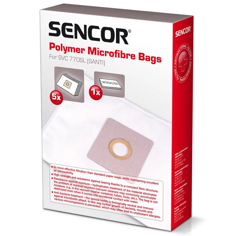 Set 5 Saci Aspirator Svcx 751 Sencor