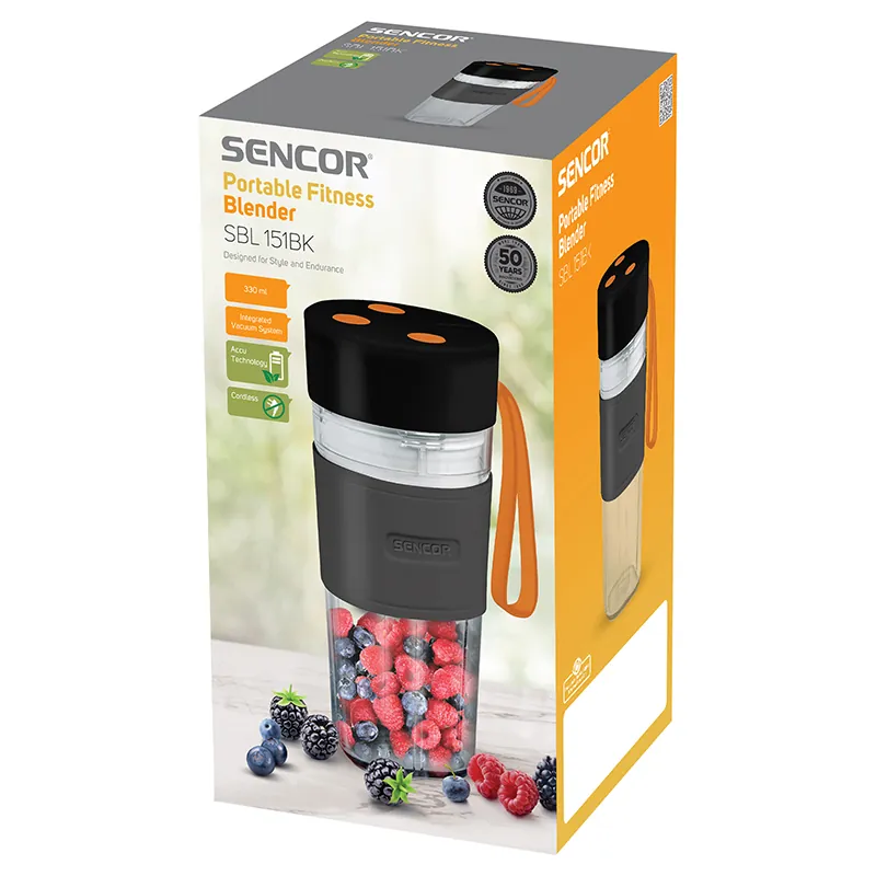 Blender Fitness Portabil 330ML 50W Sencor