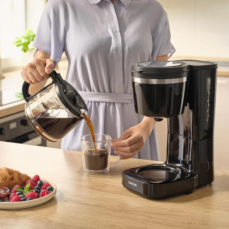 Cafetiera cu Filtru Sce 2710BK Sencor