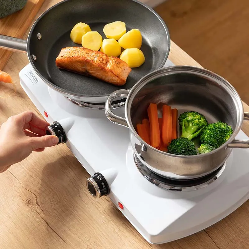 Plita Electrica Dubla 2500W Sencor