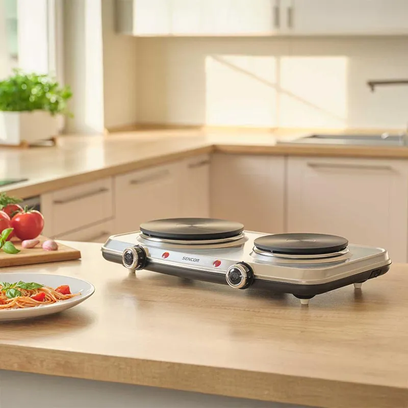 Plita Electrica Dubla 2250W Sencor