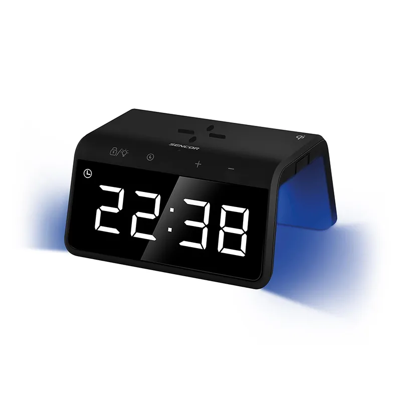 Ceas Digital cu Incarcare Wireless Sencor