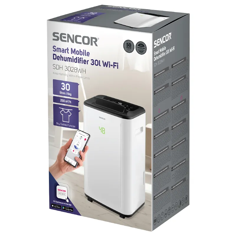 Dezumidificator Smart Sencor
