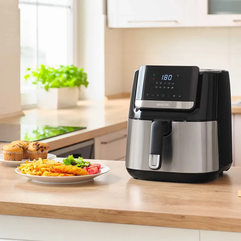 Friteuza Smart Digital Airfryer 6.5L 1600W Sencor
