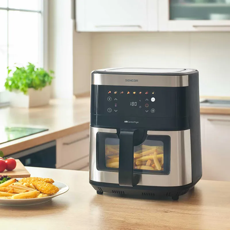 Friteuza Aer Cald Airfryer 9L 1700W Sencor