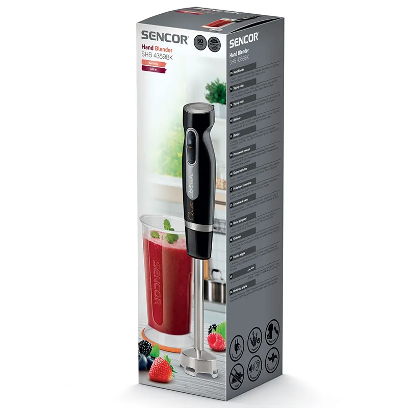 Blender de Mana 2 Viteze 800W Negru Sencor