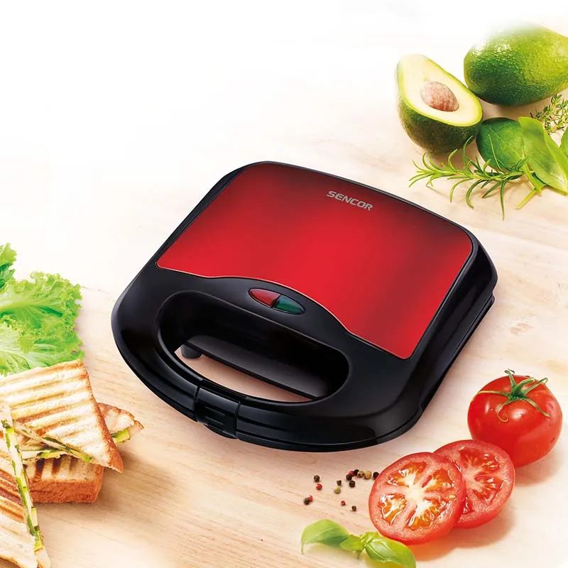 Sandwich Maker 700W Rosu Sencor