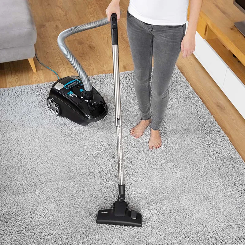 Aspirator cu Sac Negru Sencor