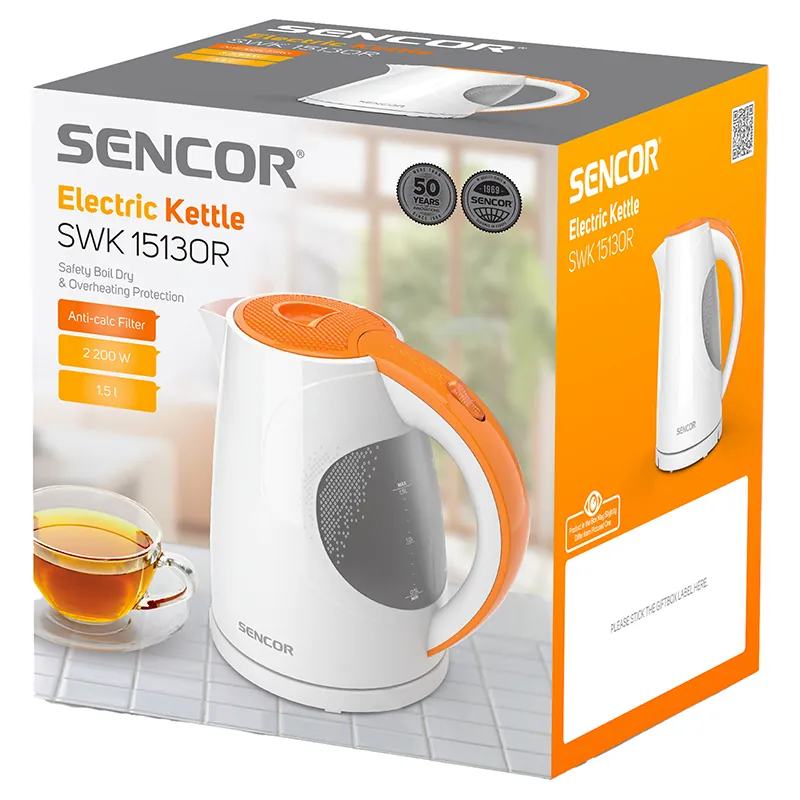 Fierbator Electric 1.5L 2200W Sencor