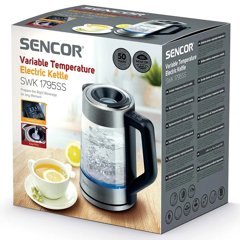 Fierbator Electric Sticla 1.7L 2200W Sencor