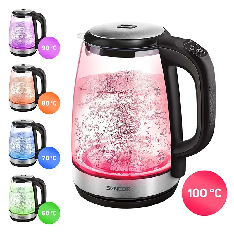 Fierbator Electric 2L 2200W Sticla Sencor