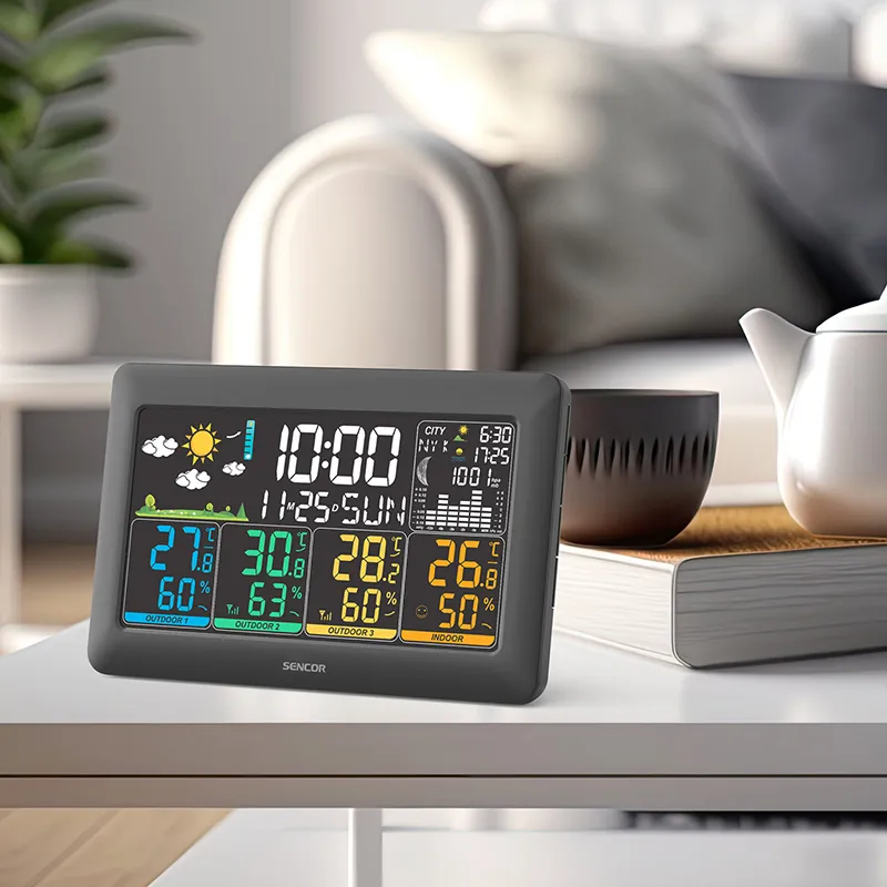 Statie Meteo 3 Senzori Wireless Sws 6300 Sencor